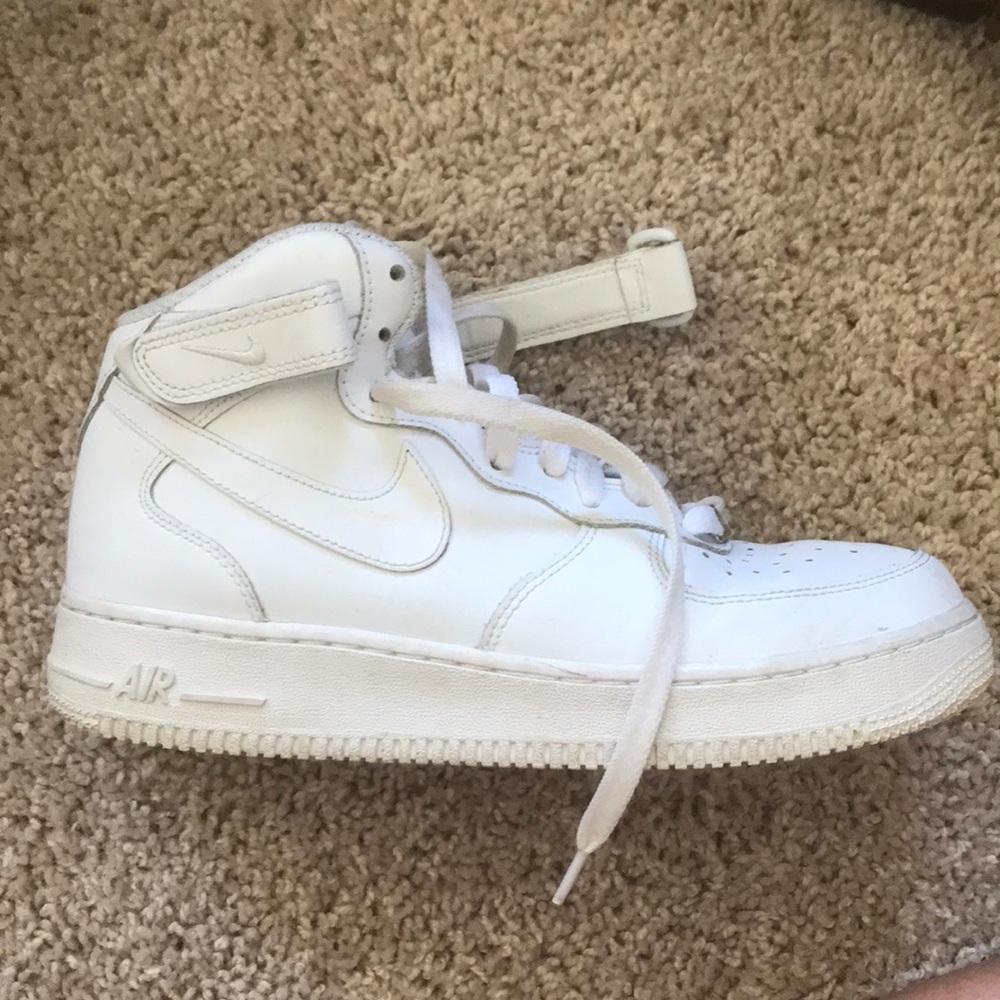 High top Nike Air Force Ones